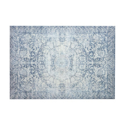 OHS Vintage Rug Large Living Room For Bedroom Floor Area, Blue - 160 x ...