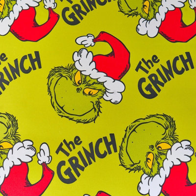 CHAOSE-UKB The Grinch 3 Piece Sheet Set - Single & 2 Pillowcases