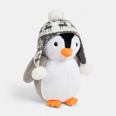 Paoletti Sherpa Penguins 50X50 FEATH Cush, Bianca, 50x50cm