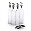 Oil and Vinegar Dispenser Bottles - 500ml Pack of 4