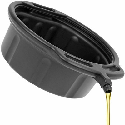 Oil Drain Pan 16 Litre Capacity Coolant Gearbox Fuel Tray for Car Motorbike