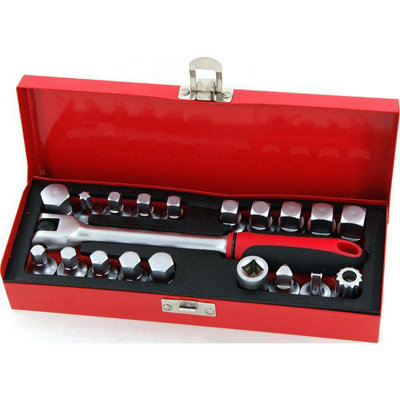 Oil Drain Plug Key Socket Set 18 Piece (Neilsen CT1767)