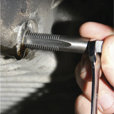 Oil Drain Plug Master Thread Repair Set - Thread Plug Tap Kit - Storage Case