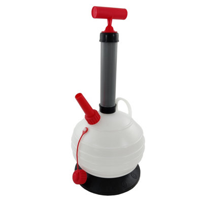 Oil Transfer Pump Manual Fluid Extractor Pump - Hand Operated Suction ...
