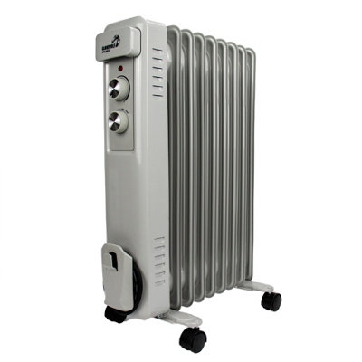 OIL Filled Radiator Heater 9 Fin Electric 2KW Free Standing Portable Oil Radiator with Thermostat Control - 3 Heater Settings Price Comparisons | Compare The Build
