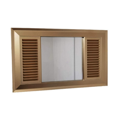 Old Fashioned Ac Style Shape Window Wall Mirror