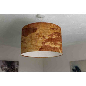 Old paper texture (Ceiling & Lamp Shade) / 25cm x 22cm / Lamp Shade