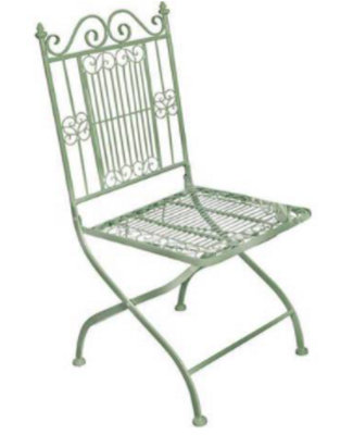 Old Rectory Luxury Folding Bistro Table & Chair Set - 3 Piece Set