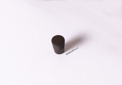 Olif Cabinet Knob Matte Black 14mm knurled 5 pcs