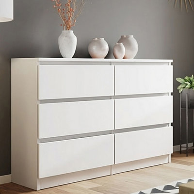 B and deals q white drawers