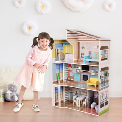 Open plan dolls house online