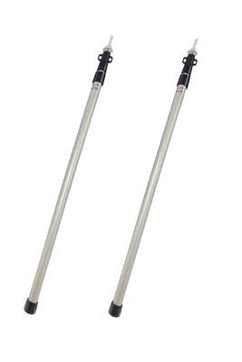 OLPRO 2 Pcs Aluminium Telescopic Canopy Poles 230cm