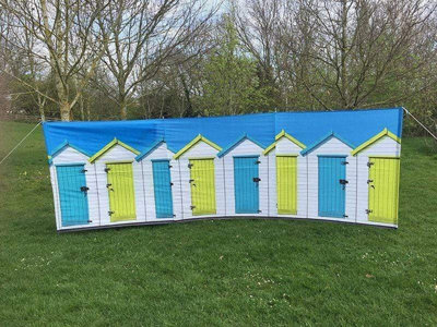 OLPRO Beach Huts 4 Pole Compact Windbreak (Steel Poles) - 4