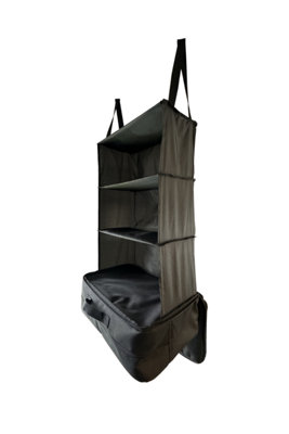 OLPRO Camping Organiser with Shelves and Storage Bag