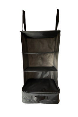 OLPRO Camping Organiser with Shelves and Storage Bag