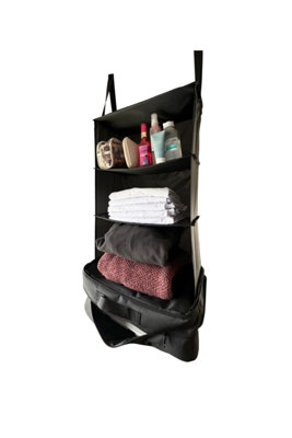 OLPRO Camping Organiser with Shelves and Storage Bag - 4