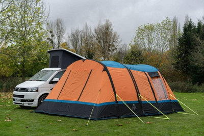 OLPRO Cocoon Breeze Inflatable Campervan Awning Orange & Black