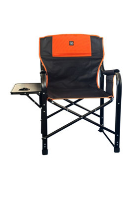 OLPRO Directors Chair - Black & Orange