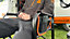 OLPRO Directors Chair - Black & Orange