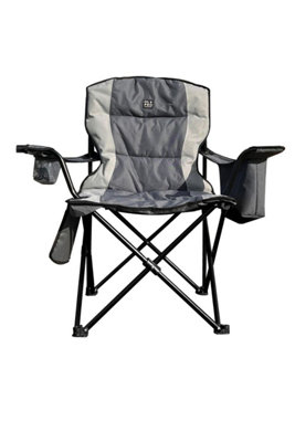 OLPRO Henwick Deluxe Chair - Grey & Black