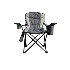 OLPRO Henwick Deluxe Chair - Grey & Black