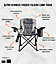 OLPRO Henwick Deluxe Chair - Grey & Black