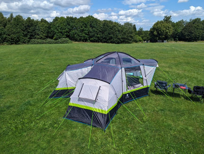 OLPRO Hive 6 Berth Poled Tent with Skylights - 3