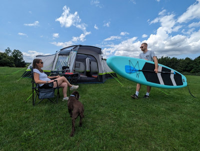 OLPRO Hive 6 Berth Poled Tent with Skylights - 9
