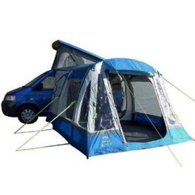 OLPRO Loopo Breeze Inflatable Campervan Awning Blue & Grey