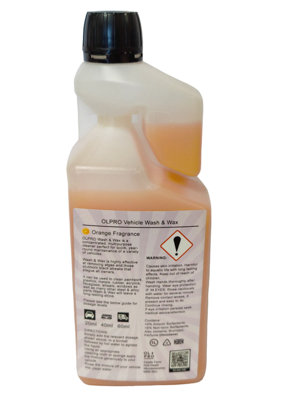 OLPRO Motorhome Wash and Wax 1ltr Dosage Bottle