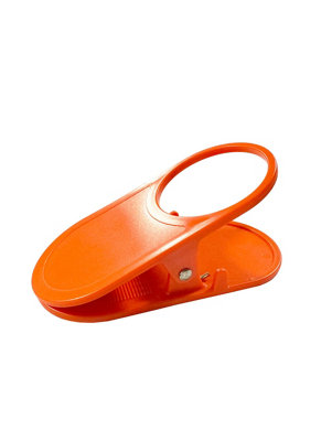 OLPRO Orange Drink Holder Table Clip