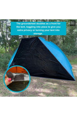 OLPRO Outdoor Leisure Products Beach Tent Blue - 5