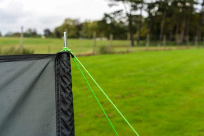 OLPRO Outdoor Leisure Products Charcoal Compact Vision Windbreak - 3