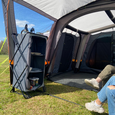 OLPRO Outdoor Leisure Products Collapsible Camp Storage Cupboard