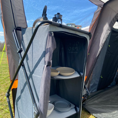 OLPRO Outdoor Leisure Products Collapsible Camp Storage Cupboard - 5