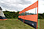 OLPRO Outdoor Leisure Products Orange Compact Vision Windbreak