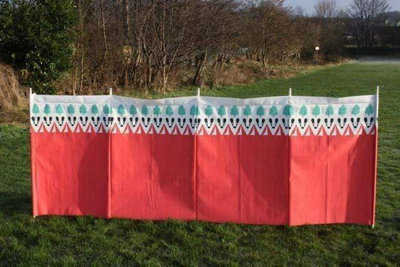 OLPRO Outdoor Leisure Products Witley 5 Pole Windbreak (Wooden Poles) - 7