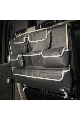 OLPRO Rear Double Seat Storage Organiser - Grey - 3