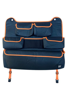 OLPRO Rear Double Seat Storage Organiser - Orange