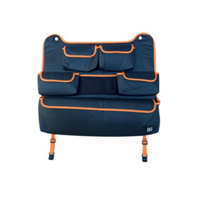OLPRO Rear Double Seat Storage Organiser - Orange