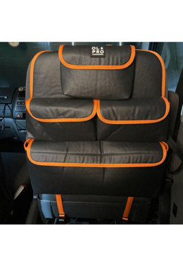 OLPRO Rear Single Seat Storage Organiser Orange