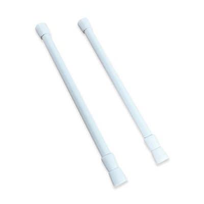 OLPRO Telescopic Cupboard & Fridge Storage Bars 26-43cm Pack of two