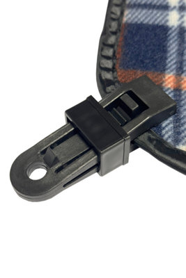 OLPRO Tent Groundsheet Pegging Clamps Pack of 4 - 5