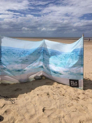 OLPRO The Beach 5 Pole Windbreak (Wooden Poles) - 6