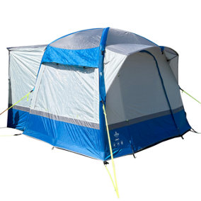 OLPRO Uno Breeze Inflatable Campervan Awning Blue & Grey