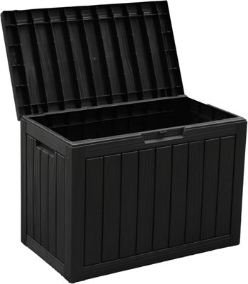 Olsen & Smith 170L Outdoor Storage Box Waterproof, Small Plastic Garden ...