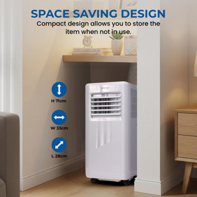 Olsen Smith Single 3-In-1 Air Conditioner, 7000 BTU, Cooling