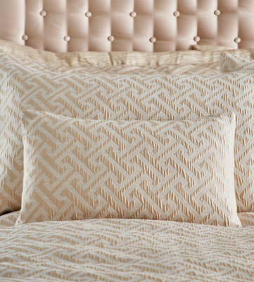 Gold shop boudoir cushion