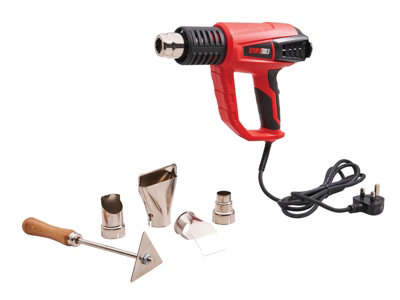 Olympia Power Tools 09-510 Heat Gun + Blades 2000W 240V OLPHG2000 XMS24HEATGUN