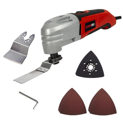 Olympia Tools 240v 300w Electric Multi-Tool + Accessories OLPMT300 XMS24MULTI